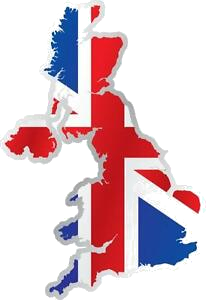 drapeau anglais sur plan de l'Angleterre
