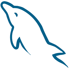 logo dauphin de MySQL positioné à côté du titre 'MySQL'